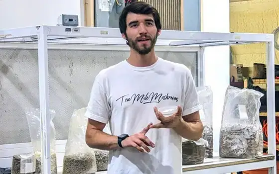 Ten Mile Mushrooms Consultation with Kyle